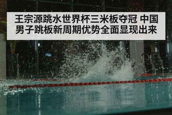 王宗源跳水世界杯三米板夺冠 中国男子跳板新周期优势全面显现出来